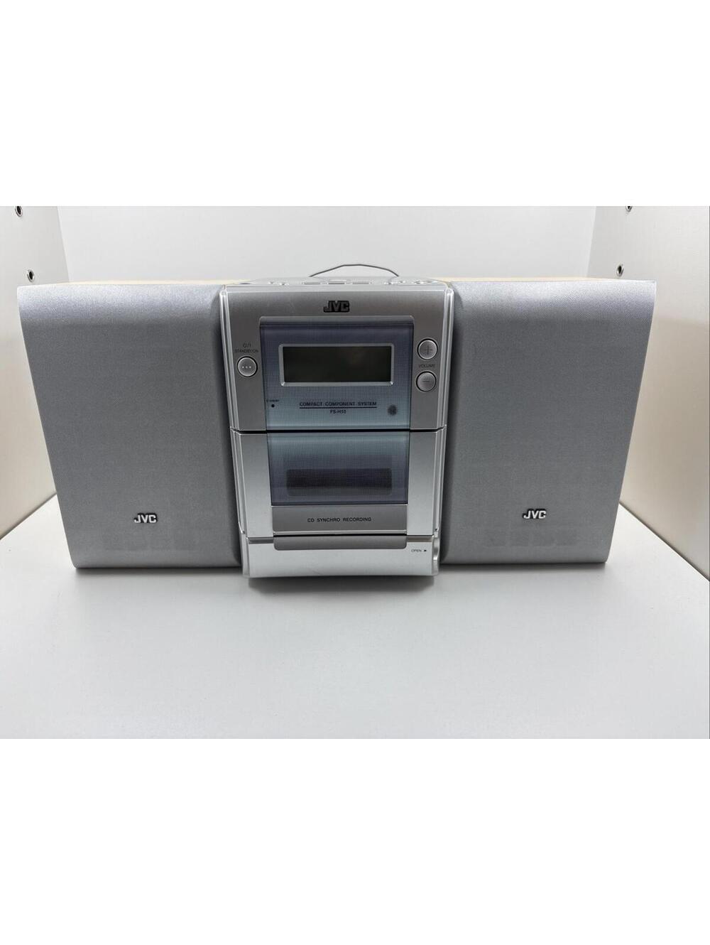 Vintage JVC CA-FSH10 Compact Component Stereo System CD AM/FM AUX *Read*